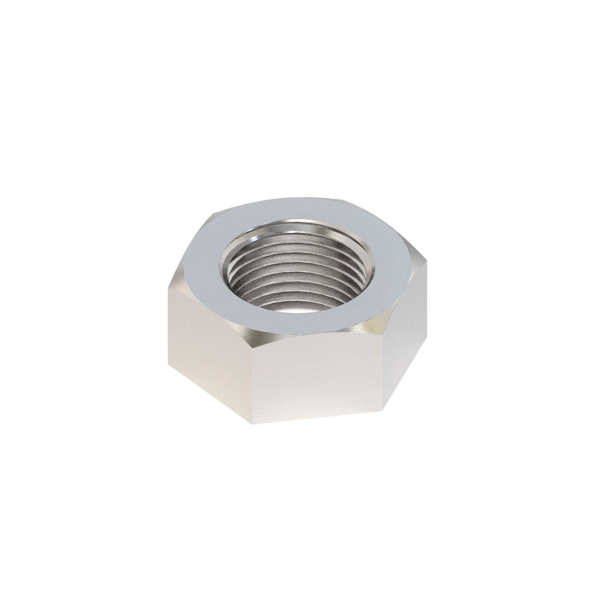 John Deere T10581: Hexagonal Lock Nut, 1/4"