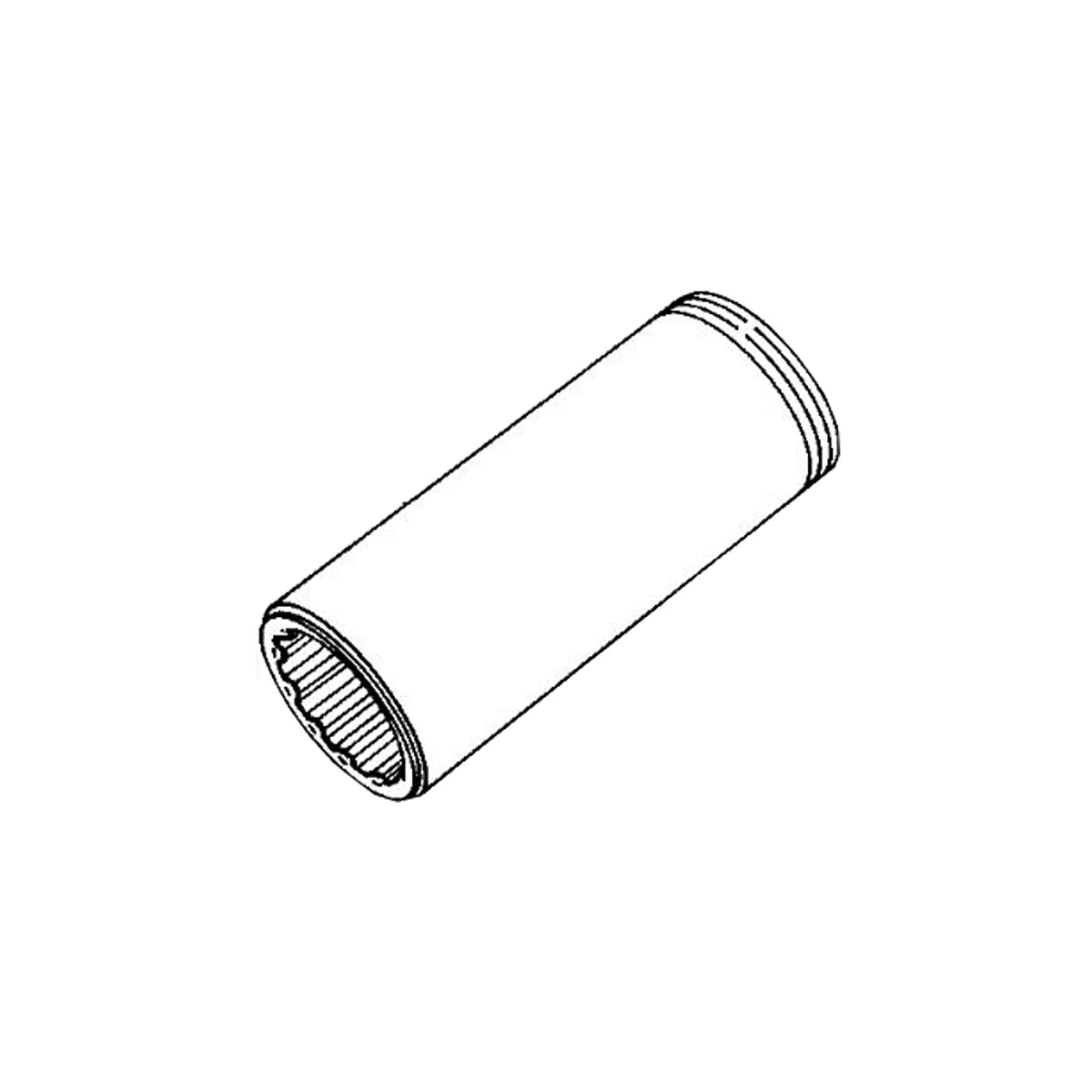 John Deere TY24210: Socket Set, 1/2 inch, 11 Pieces