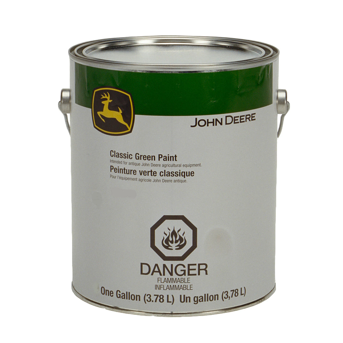 John Deere TY25670: Classic Green Paint, 3.78 Liter (1 Gallon)