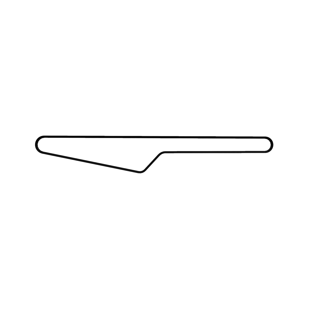 John Deere UC30568: Powertrain Drive Flat Belt, Effective Length 2258 mm (88.9 inch)