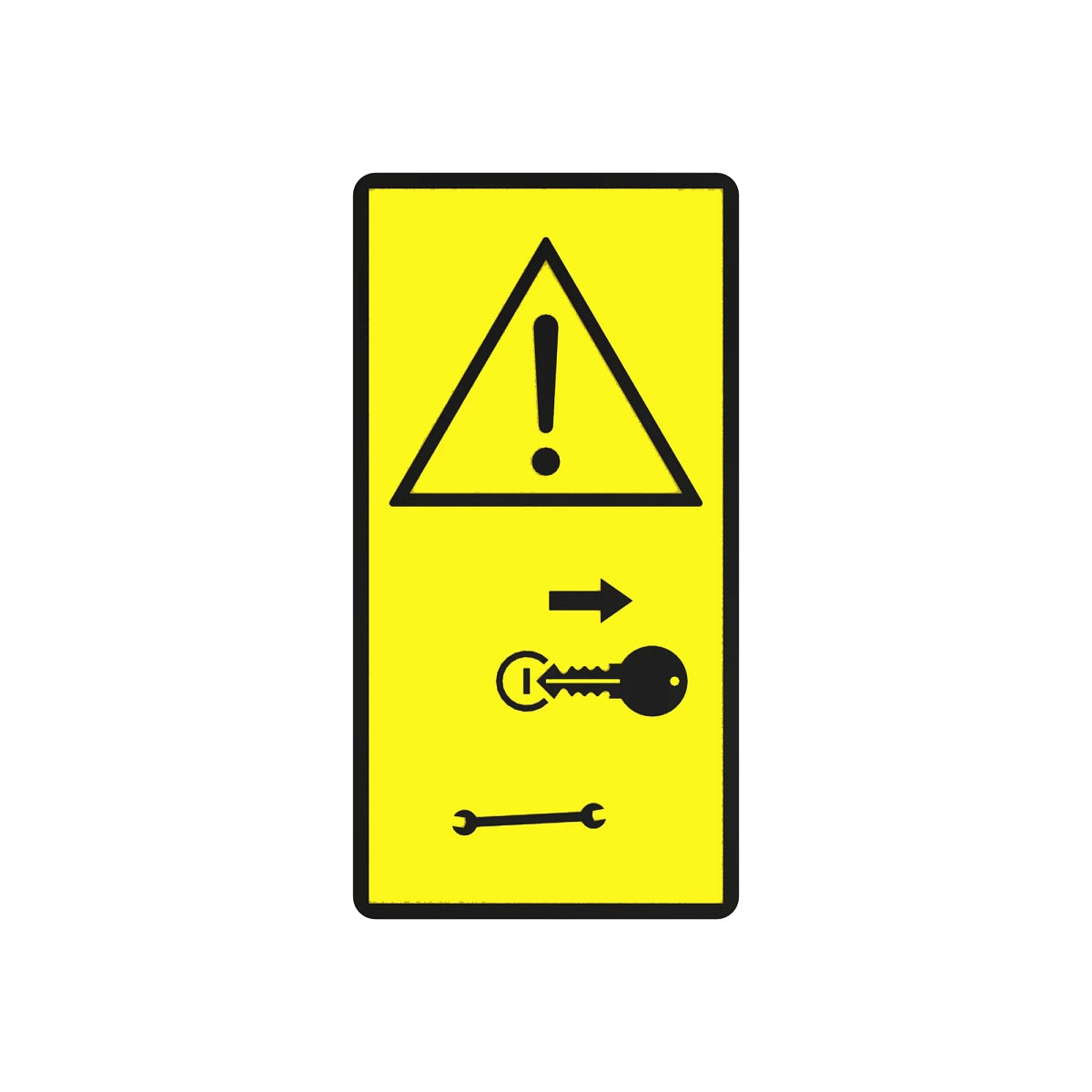 John Deere Z59872: Shut Off Engine For Servicing Label