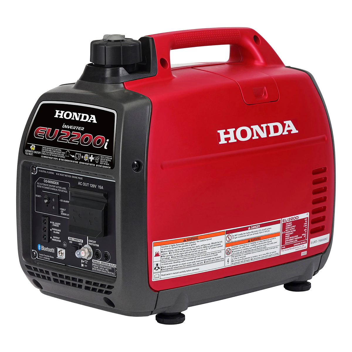 Honda EU2200i: 2200 watt 120V inverter generator
