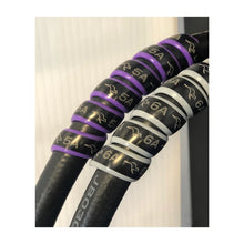 Load image into Gallery viewer, Outback Wrap Hydraulic Hose Markers, 2-Pair Purple/Grey (Remotes 5-6)