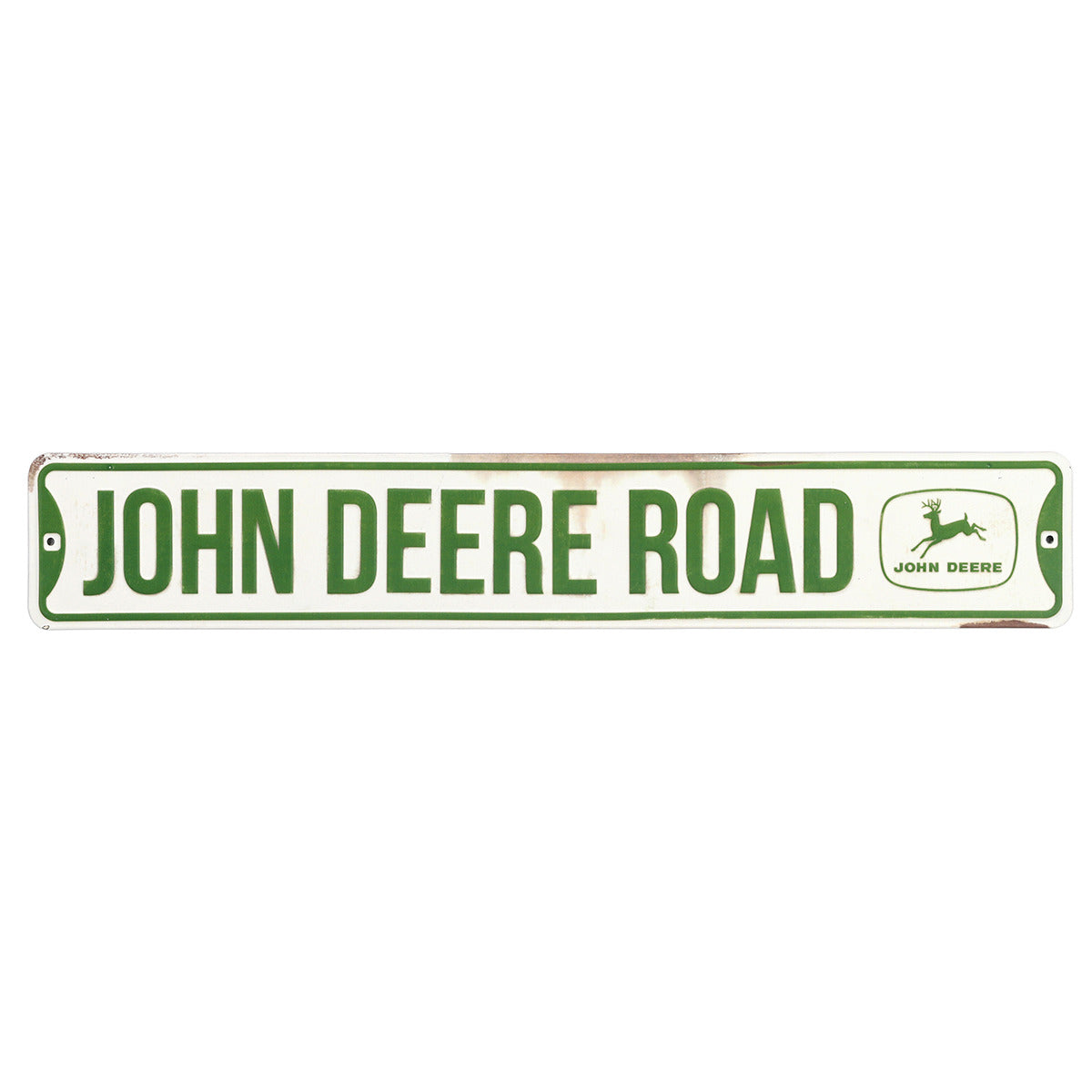Embossed Metal Street Sign