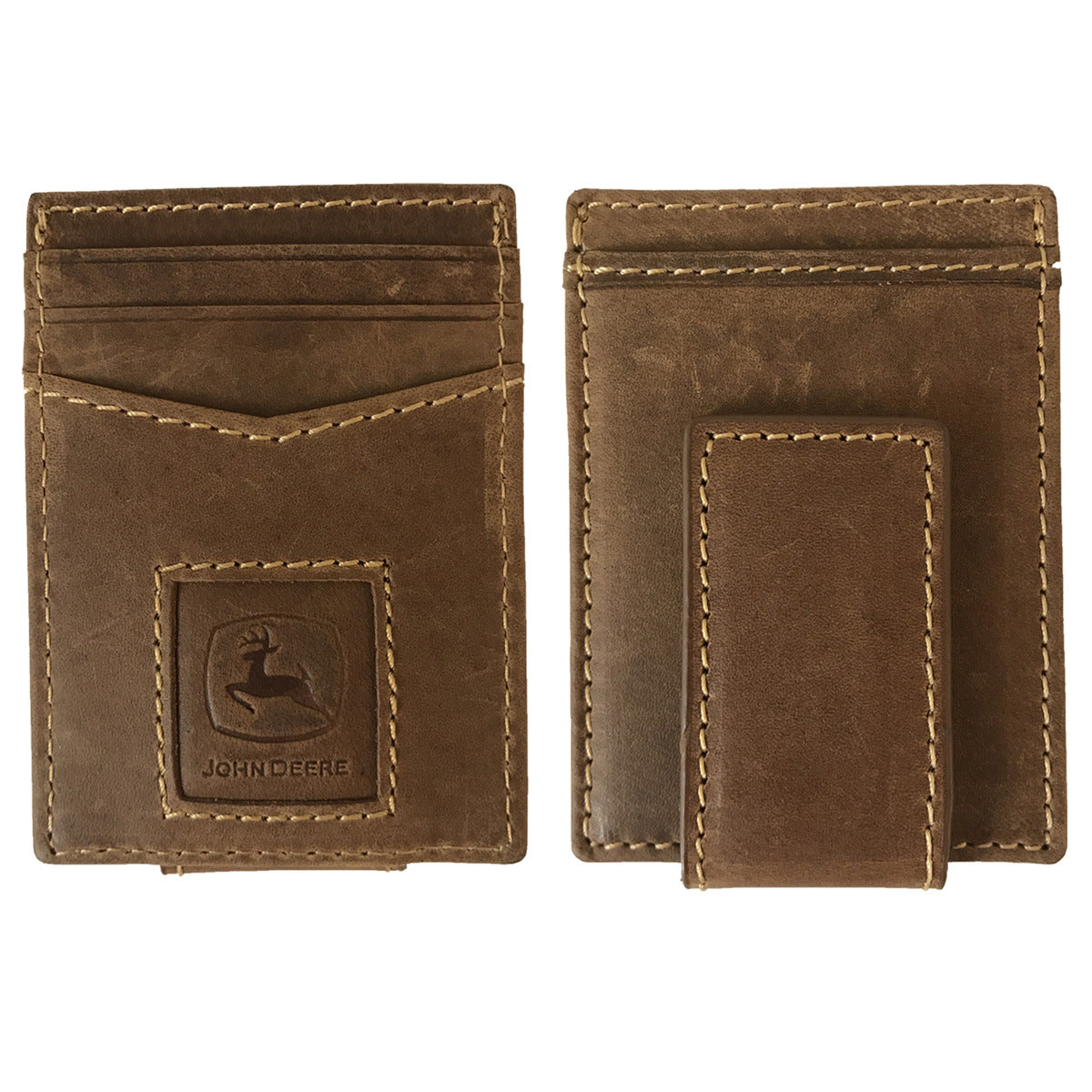 CrazyHorse Embossed Money Clip