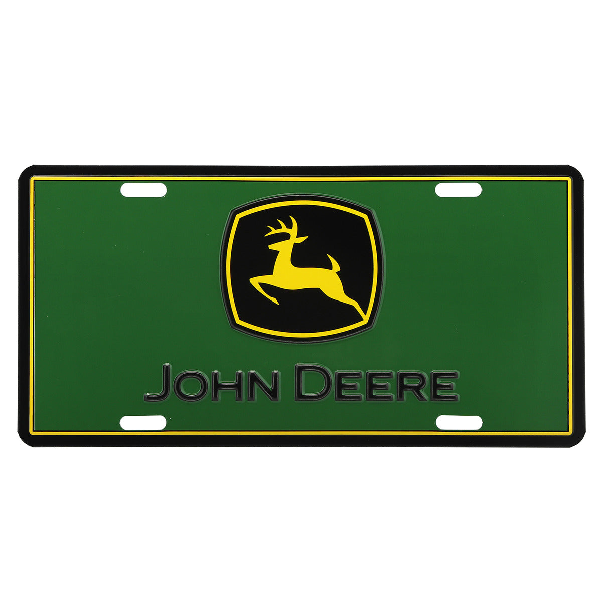 Embossed Metal License Plate