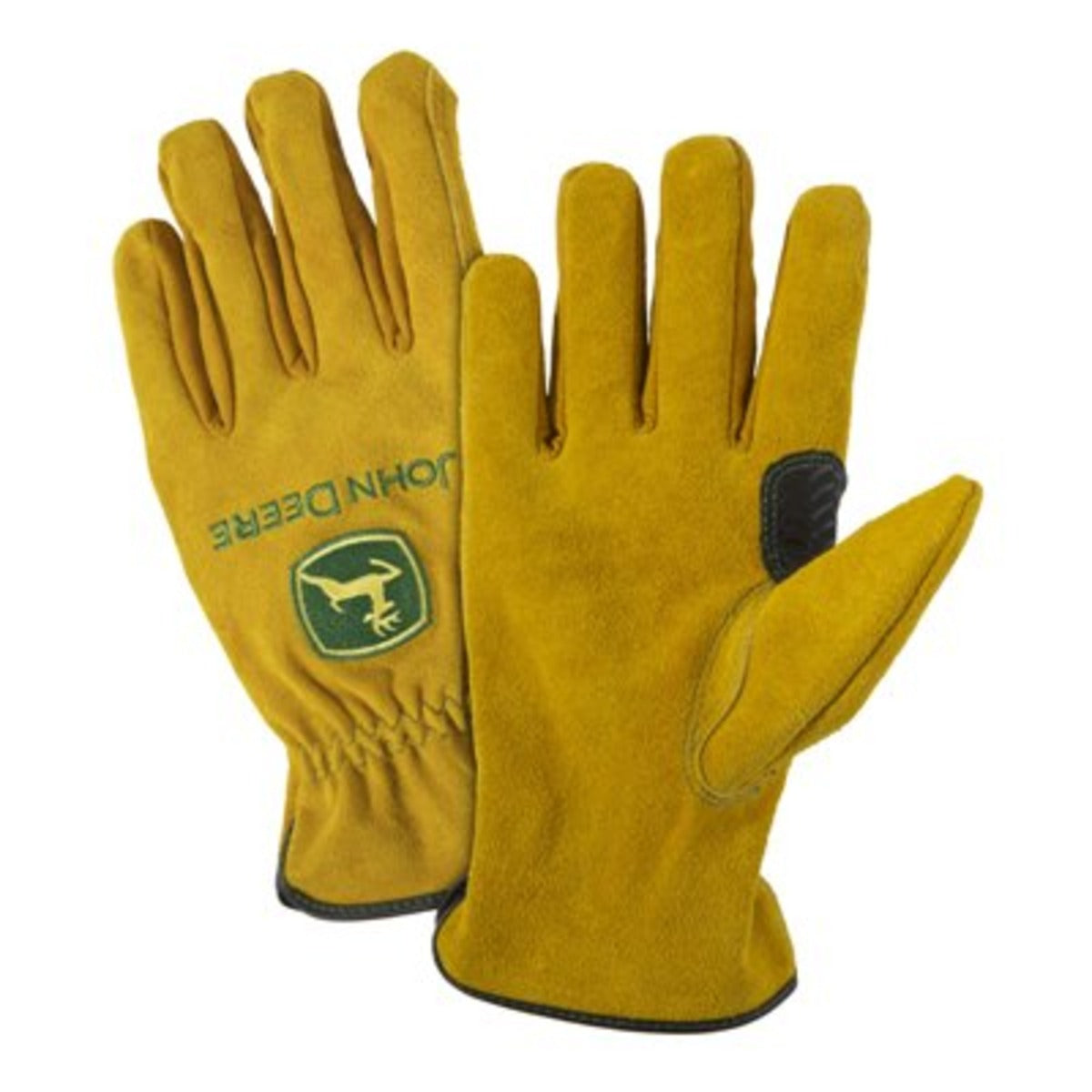 John Deere Mens Split Cowhide Driver Glove