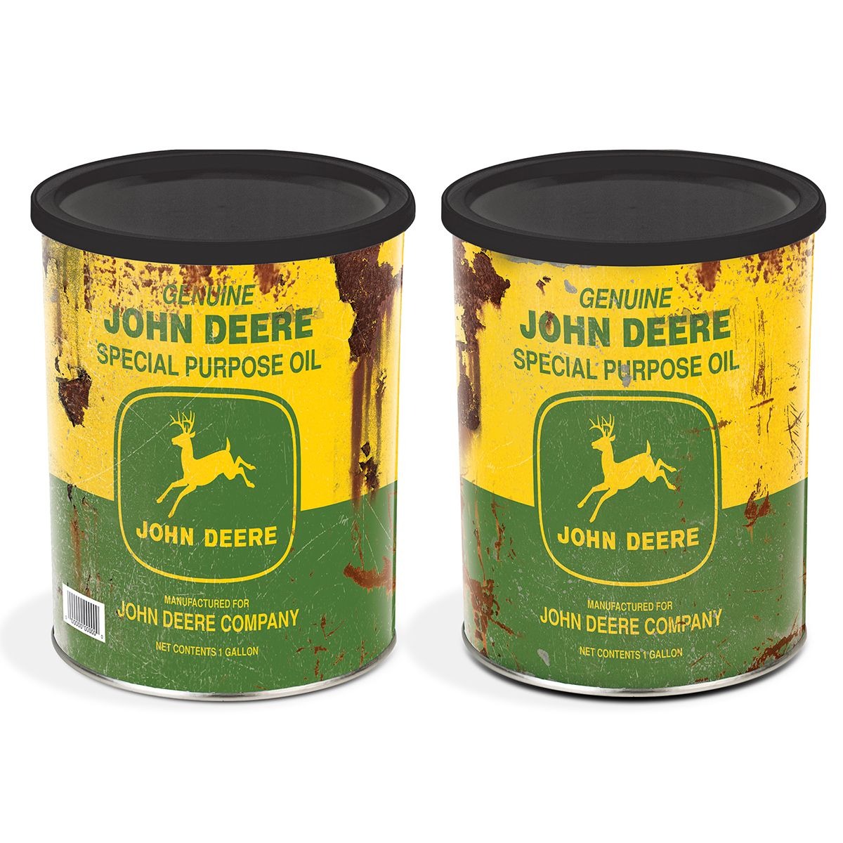 GR Genuine JD Oil Tin With Lid
