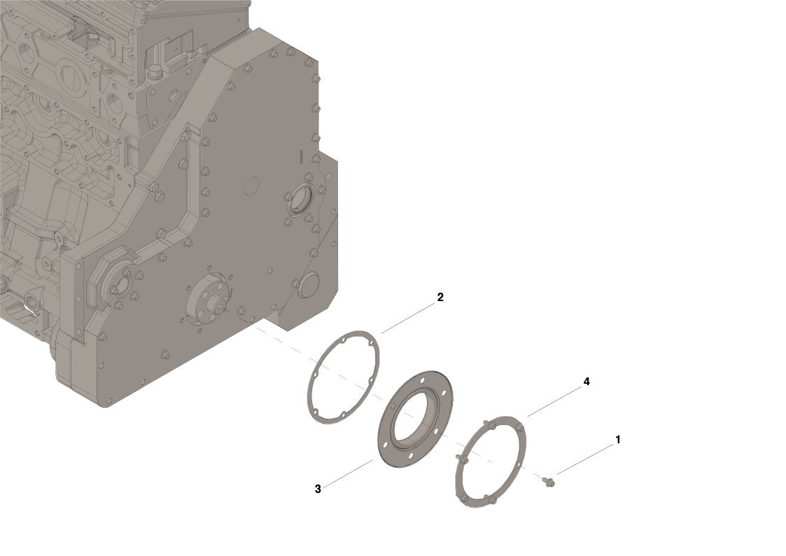 Cummins 3803896 Oil Seal Kit