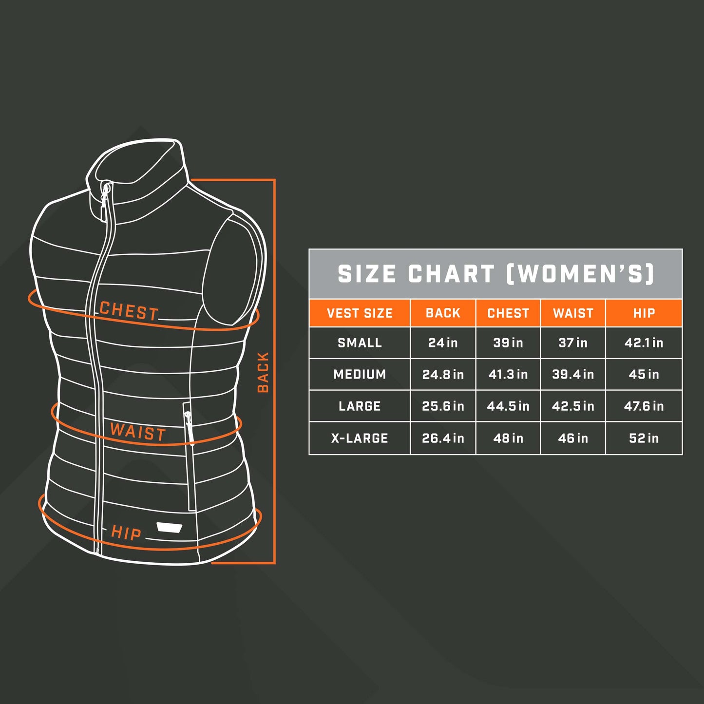 THAW Rechargeable Women's Heated Vest