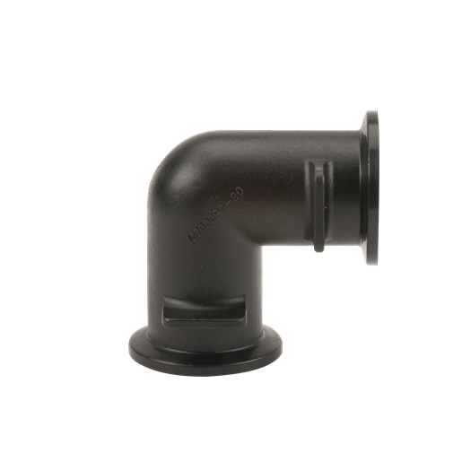 Banjo M200CPG90: 2" X 2" 90° Flange
