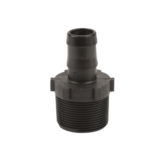 Banjo HB150-100: 1 1/2" Male Thread X 1" Hose Barb