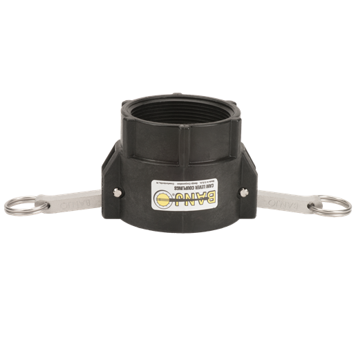 Banjo 300D: 3" Female Coupler X 3" Female Thread Poly Cam Lever Coupling