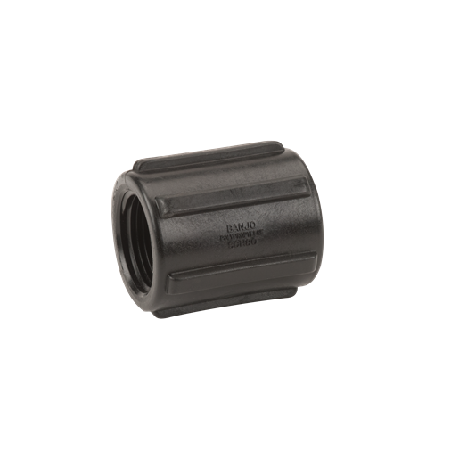Banjo CPLG075: 3/4" Poly Pipe Coupling