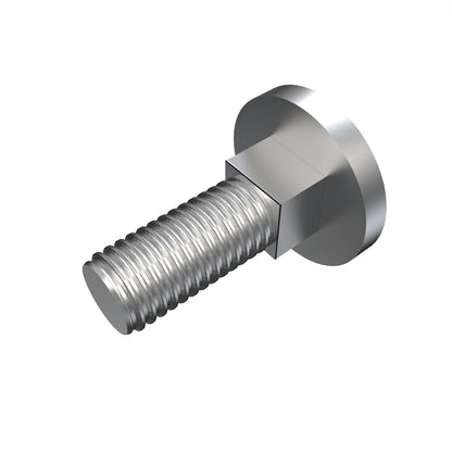 John Deere 03H2304: Round Head Square Neck Bolt, 3/8" X 1"