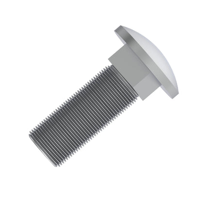 John Deere 03M7221: Carriage Bolt, M6 X 16