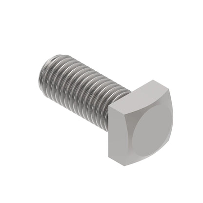 John Deere 08H4338: Square Head Bolt, 3/8" X 1"
