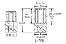1018R: 3/8" Drive x 9/16" Standard Length Impact Socket