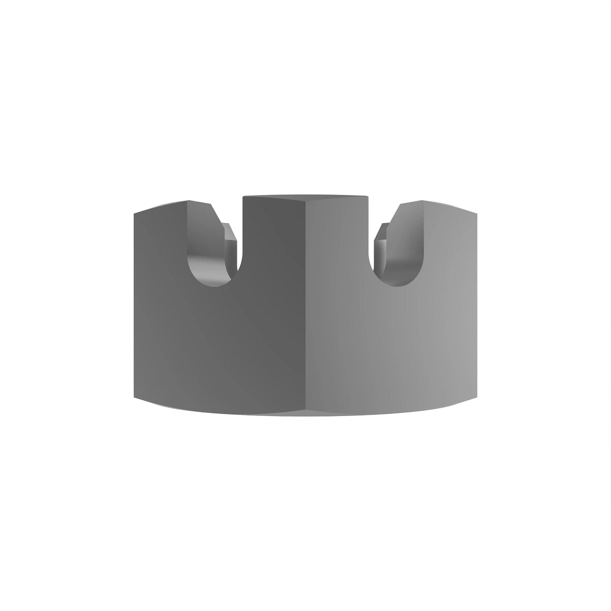 John Deere 14H1020: Hexagonal Slotted Nut, 3/4"