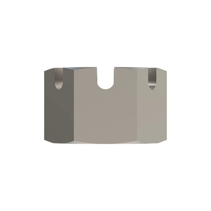 John Deere 14H1097: Hexagonal Slotted Nut, 7/8"