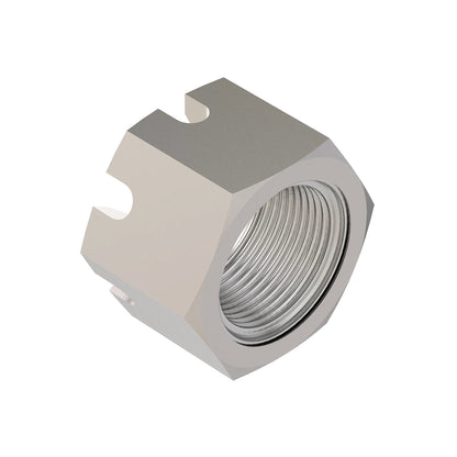 John Deere 14H1097: Hexagonal Slotted Nut, 7/8"