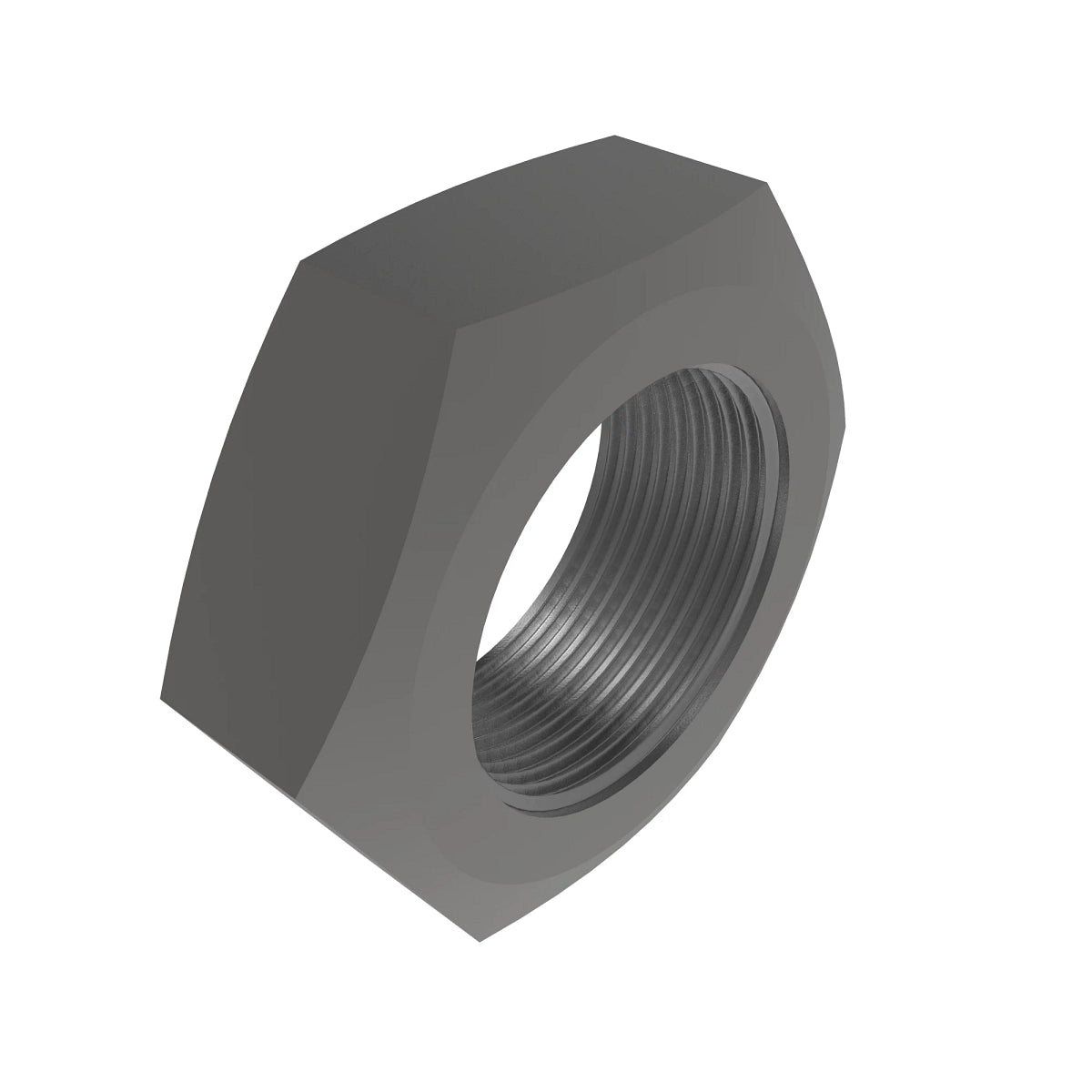 John Deere 14H649:  Hexagonal Jam Nut, 1/4"