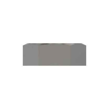 John Deere 14H732: Hexagonal Jam Nut, 3/8"