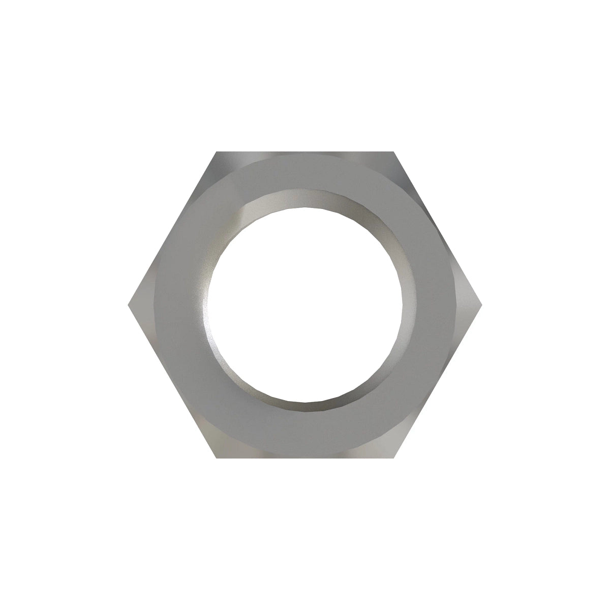 John Deere 14H732: Hexagonal Jam Nut, 3/8"