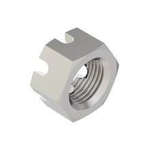 John Deere 14H862:  Hexagonal Slotted Nut, 9/16"