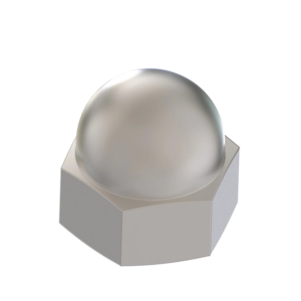 John Deere 14H871: Hexagonal Crown Nut, 5/16"