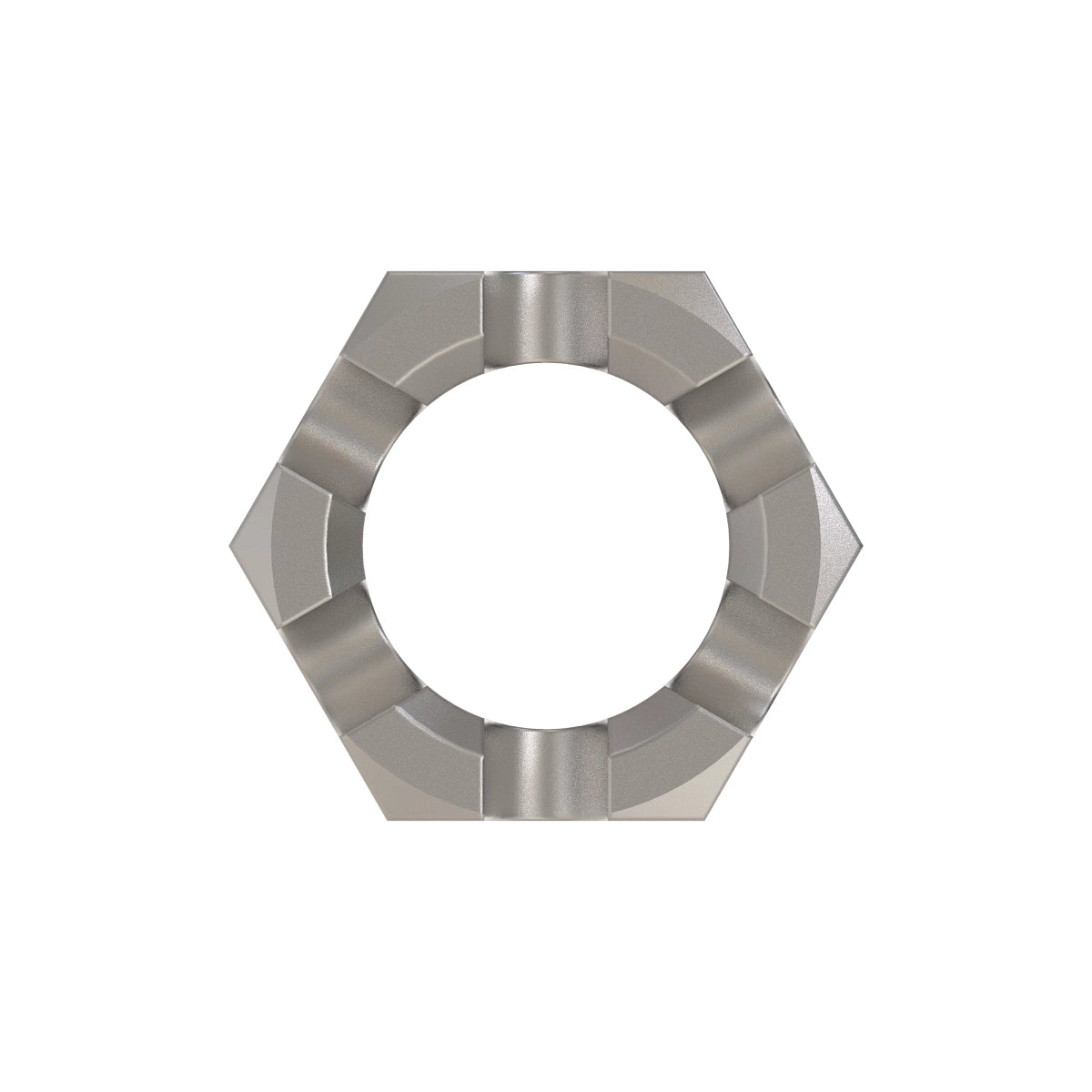 John Deere 14H874: Hexagonal Slotted Nut, 5/8"