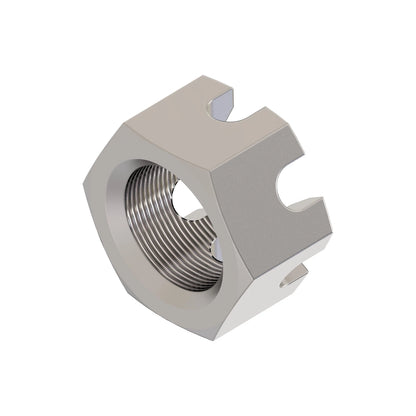 John Deere 14H874: Hexagonal Slotted Nut, 5/8"