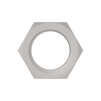 John Deere 14H901: Hexagonal Slotted Nut, 1-1/2"