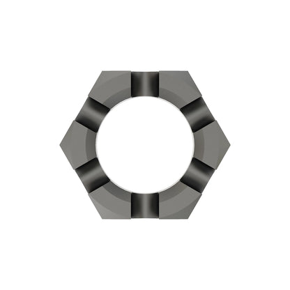 John Deere 14H927: Hexagonal Slotted Nut, 1-1/4"