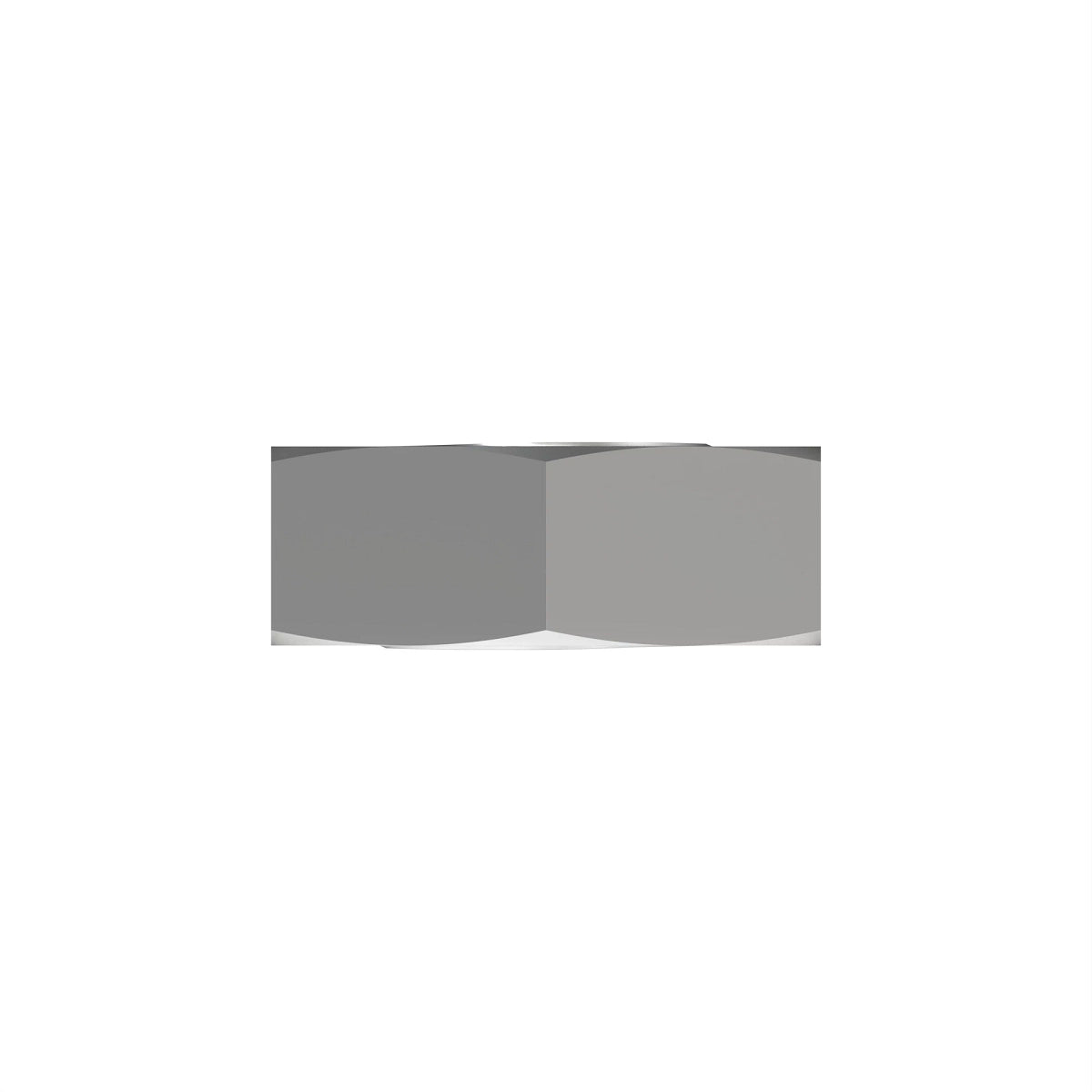 John Deere 14H971: Hexagonal Jam Nut, 1/2"