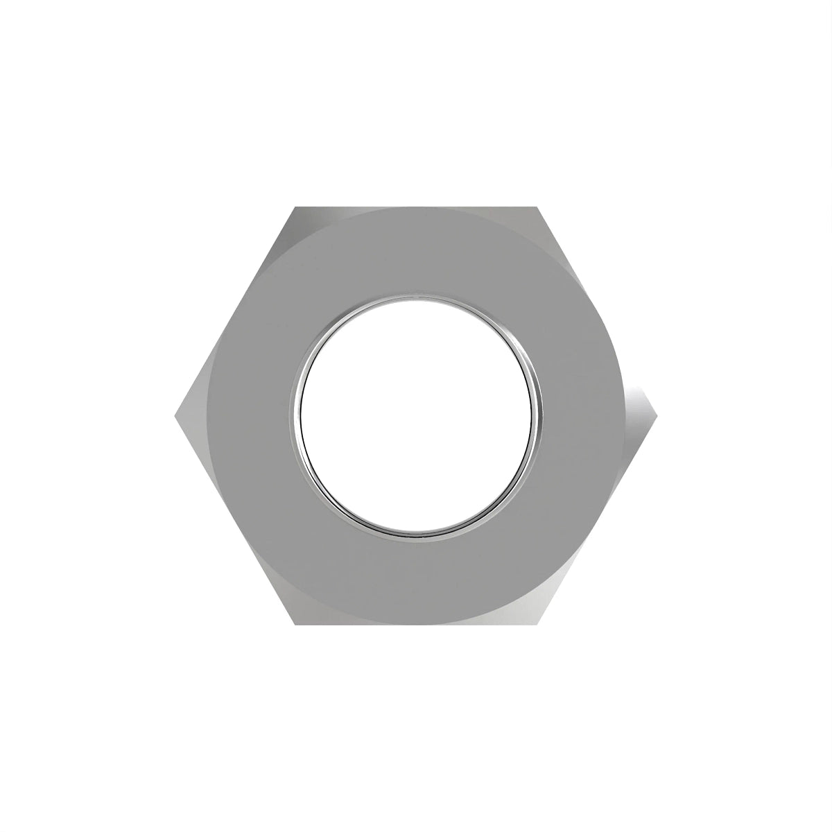 John Deere 14H971: Hexagonal Jam Nut, 1/2"