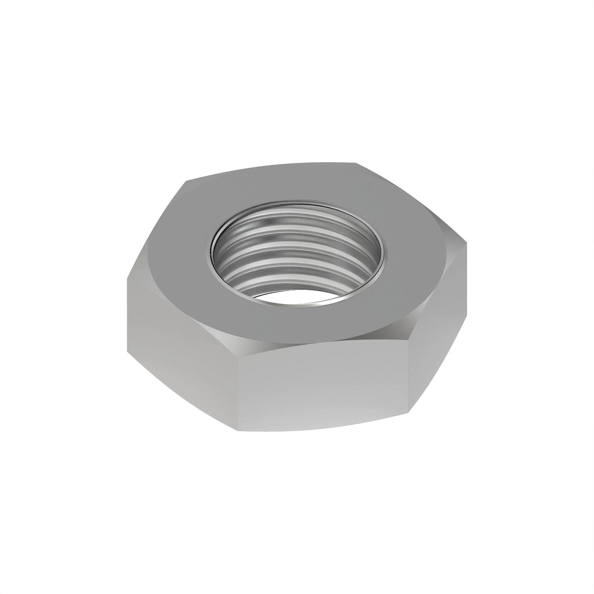 John Deere 14H971: Hexagonal Jam Nut, 1/2"