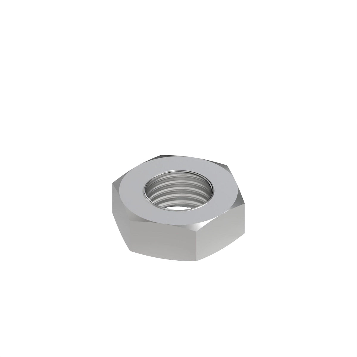 John Deere 14H971:  Hexagonal Jam Nut, 1/2"