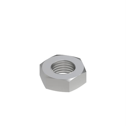 John Deere 14H971:  Hexagonal Jam Nut, 1/2"