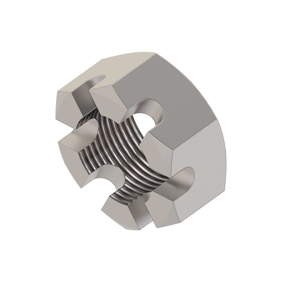John Deere 14M7179: Hexagonal Slotted Nut, M16