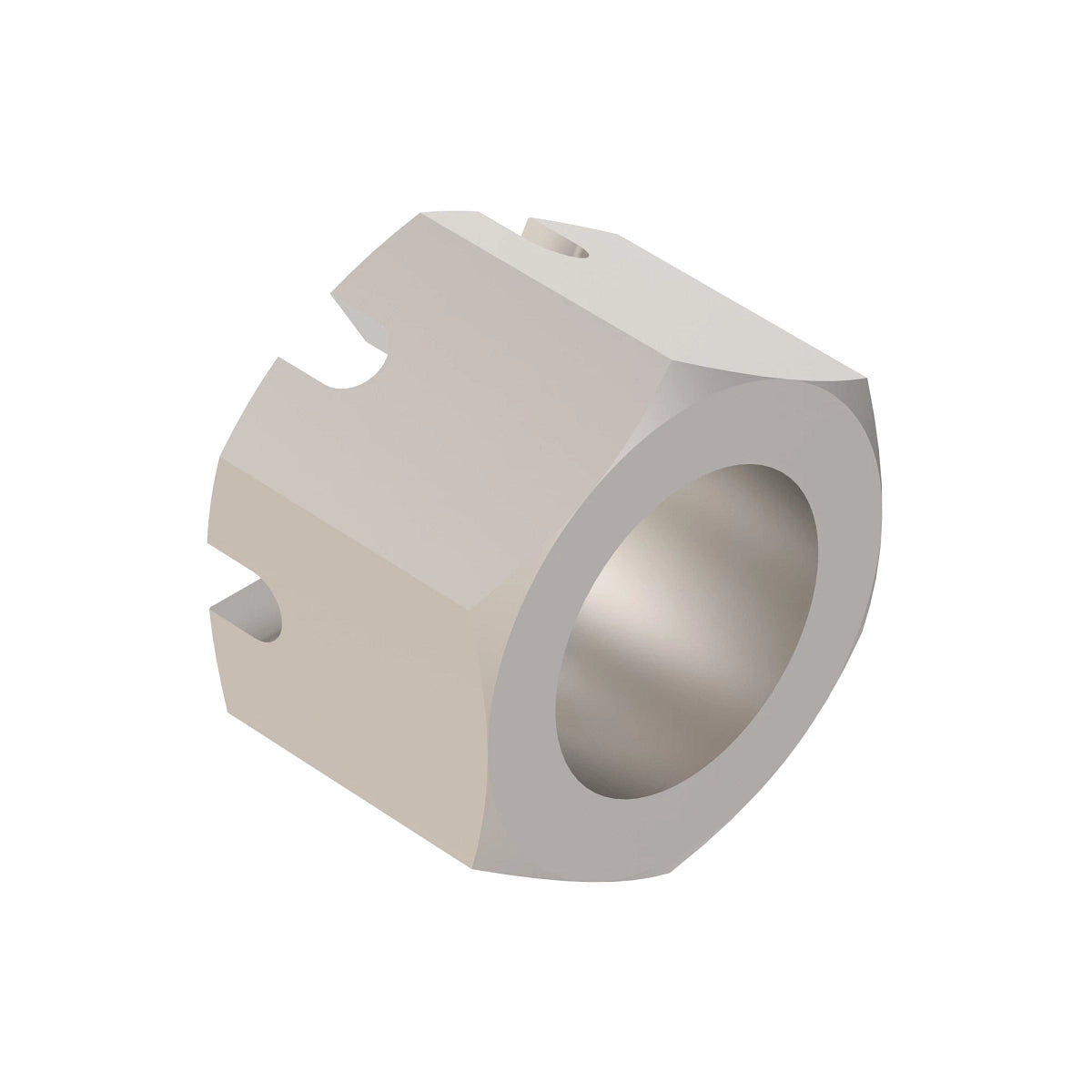 John Deere 14M7188: Hexagonal Slotted Nut, M20