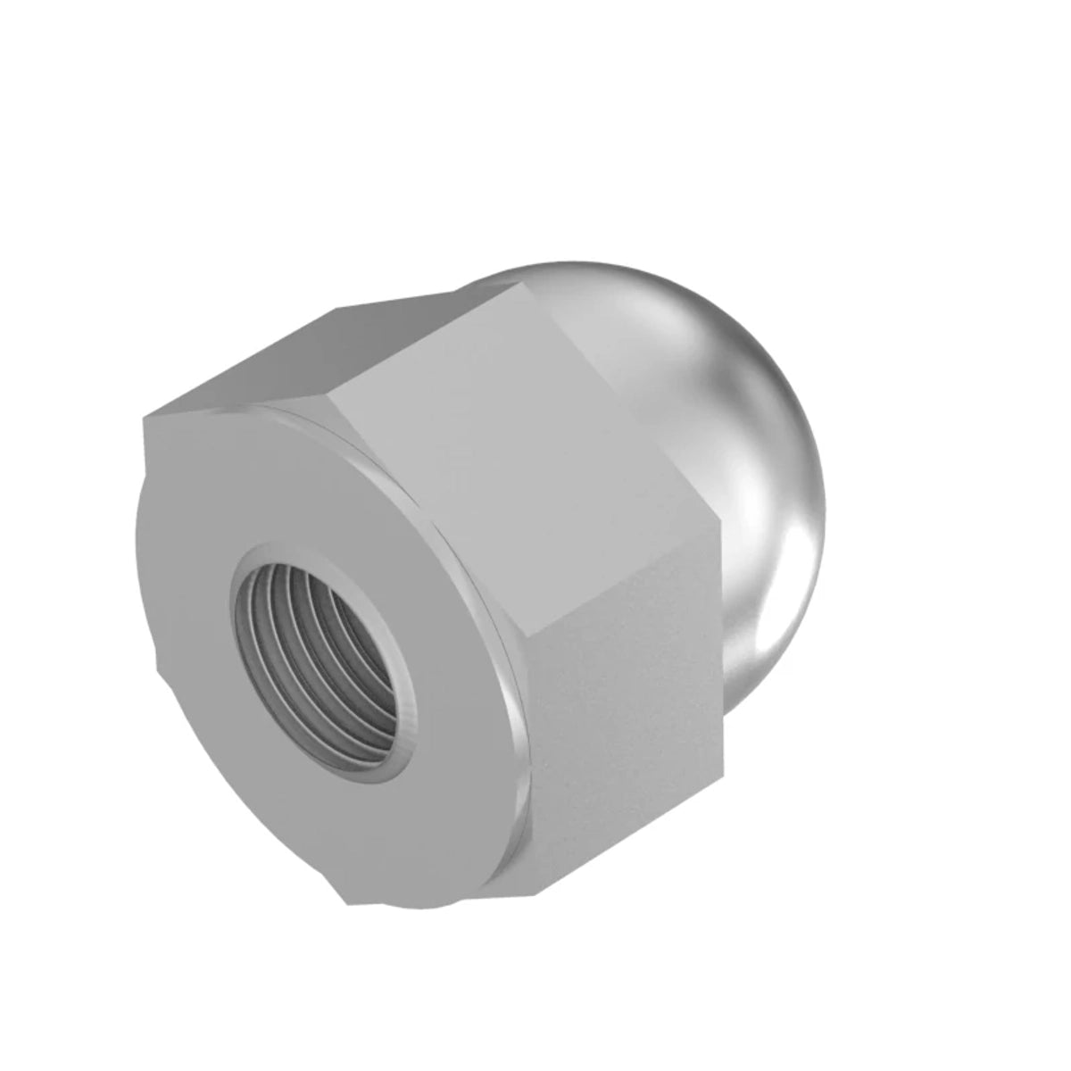 John Deere 14M7226: Hexagonal Crown Nut, M8