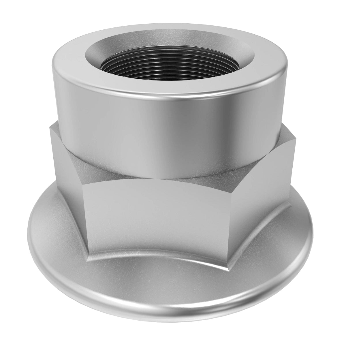 John Deere 14M7397:  Hexagonal Flange Lock Nut, M6