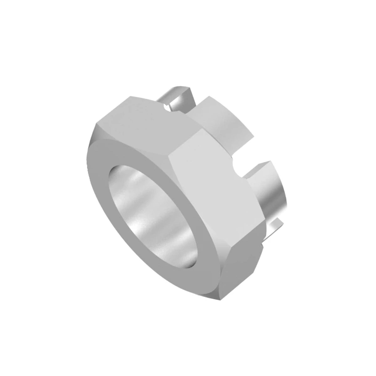 John Deere 14M7519:  Hexagonal Slotted Nut, M24