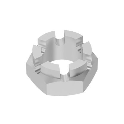 John Deere 14M7519: Hexagonal Slotted Nut, M24