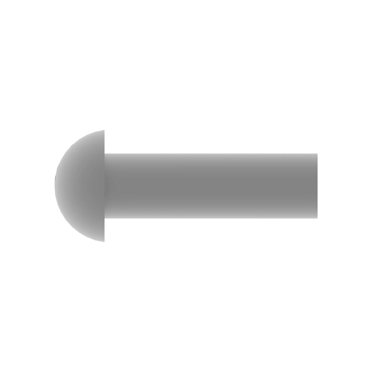 John Deere 16H269: Button Head Solid Rivet