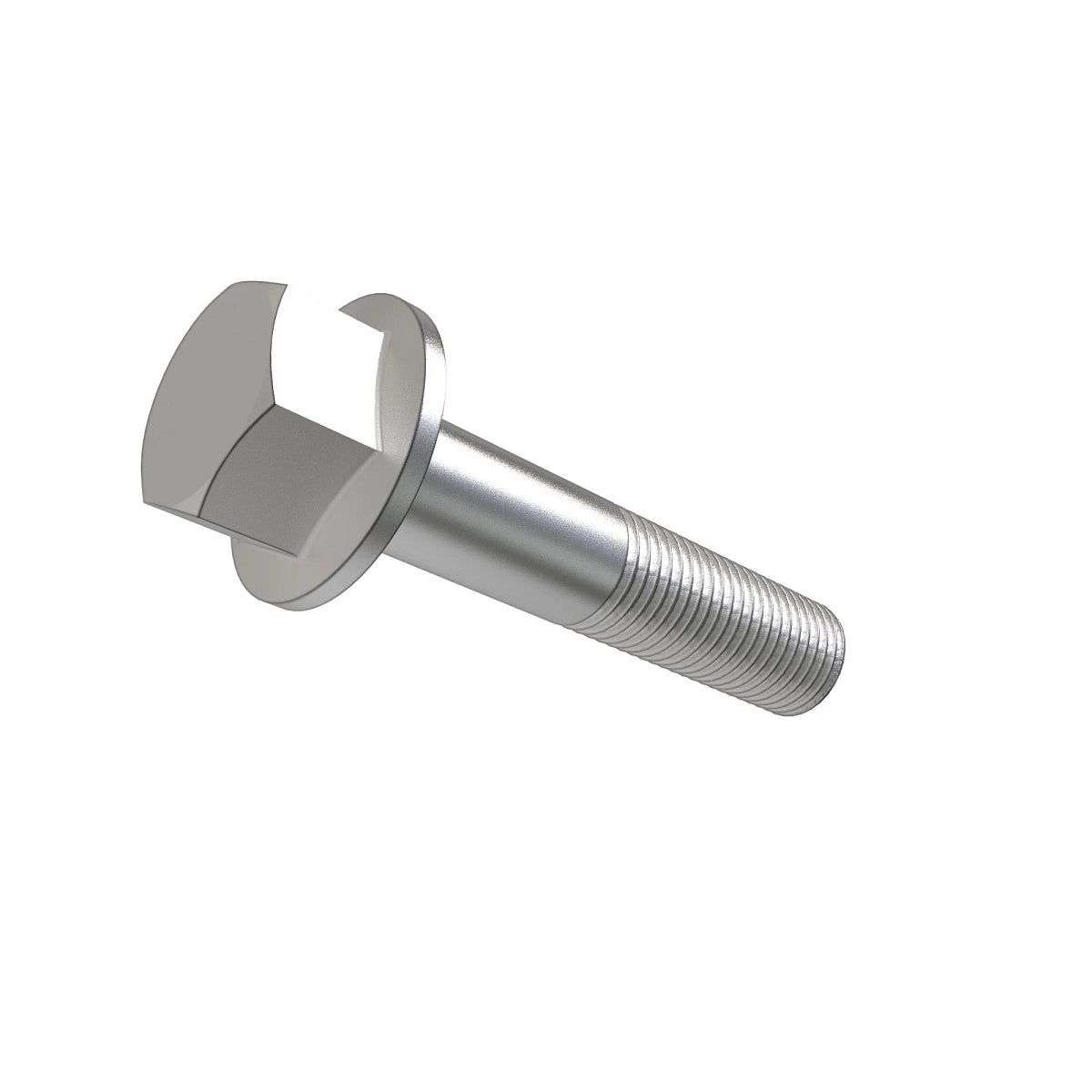 John Deere 19H3408: Hexagonal Head Flanged Screw, 3/8" X 1-3/4"