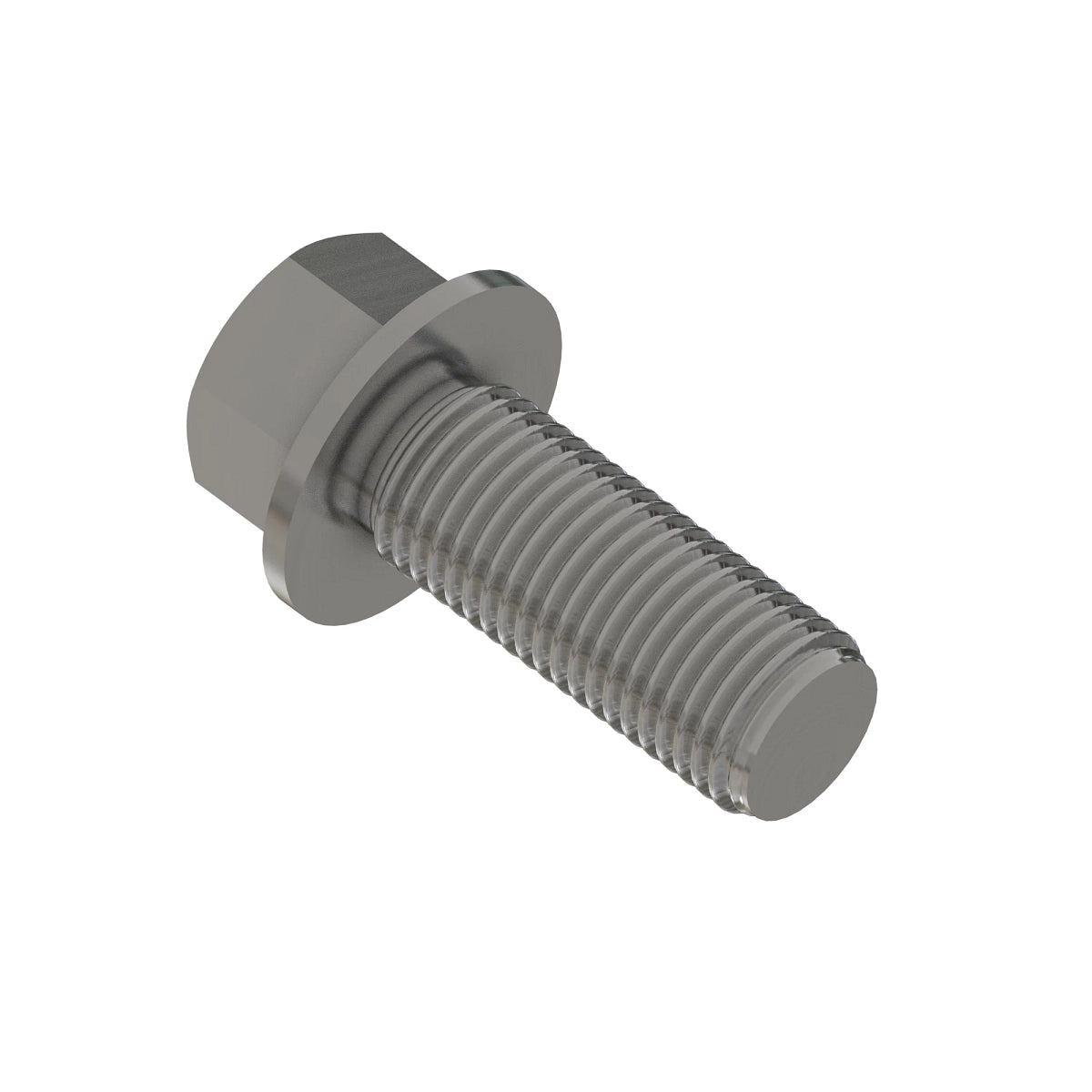 John Deere 19H3699: Hexagonal Head Flanged Screw, 7/16" X 1-1/4"