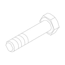 John Deere 19H3707:  Hexagonal Head Screw, 5/8" X 2-1/4"