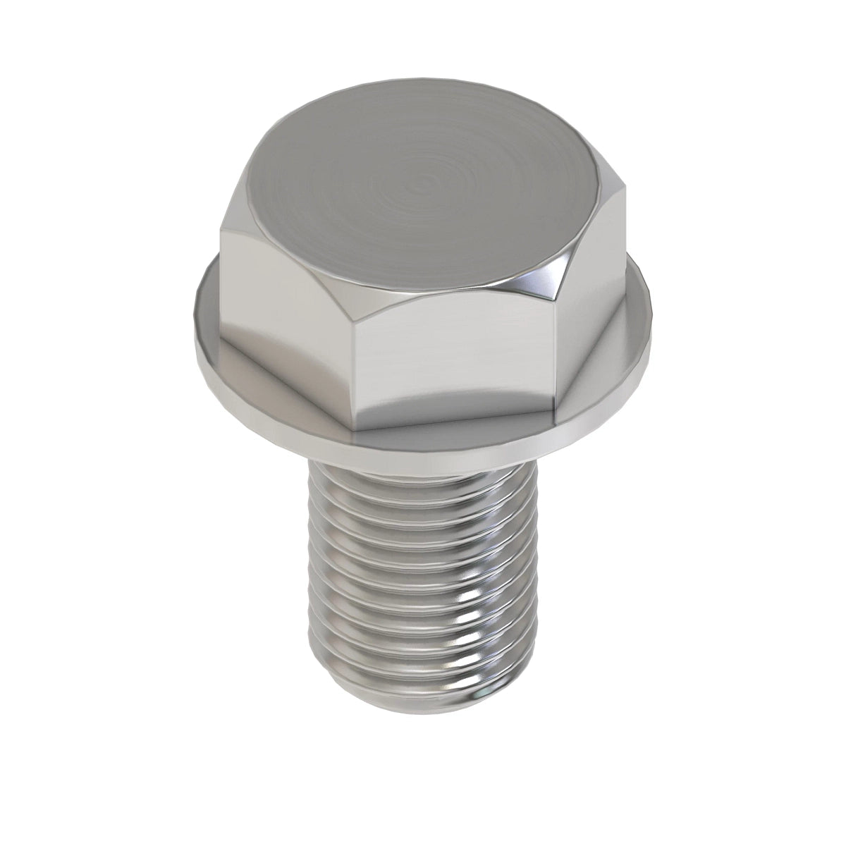 John Deere 19M7774: Hexagonal Head Flange Bolt, M6 X 12